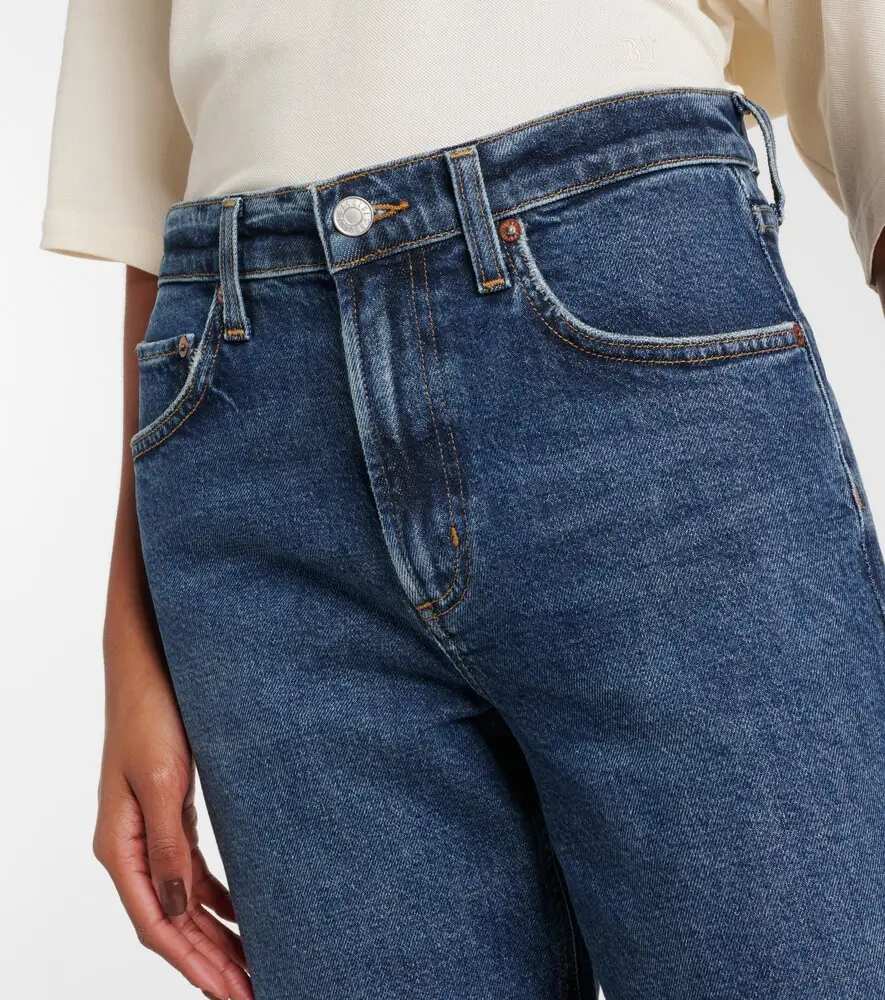 AGOLDE Valen mid-rise straight jeans | Thumbnail 7