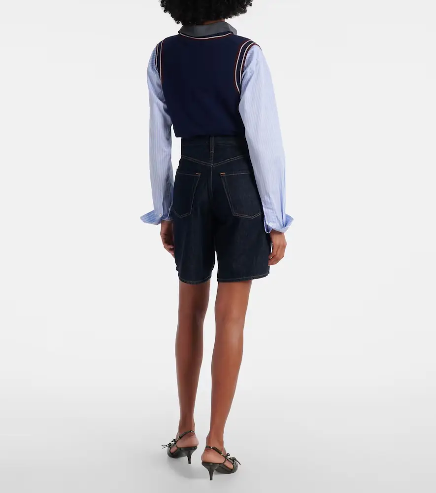 Citizens of Humanity Ayla mid-rise denim shorts | Thumbnail 5