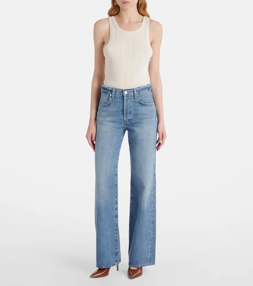 Citizens of Humanity Annina high-rise wide-leg jeans | Thumbnail 6