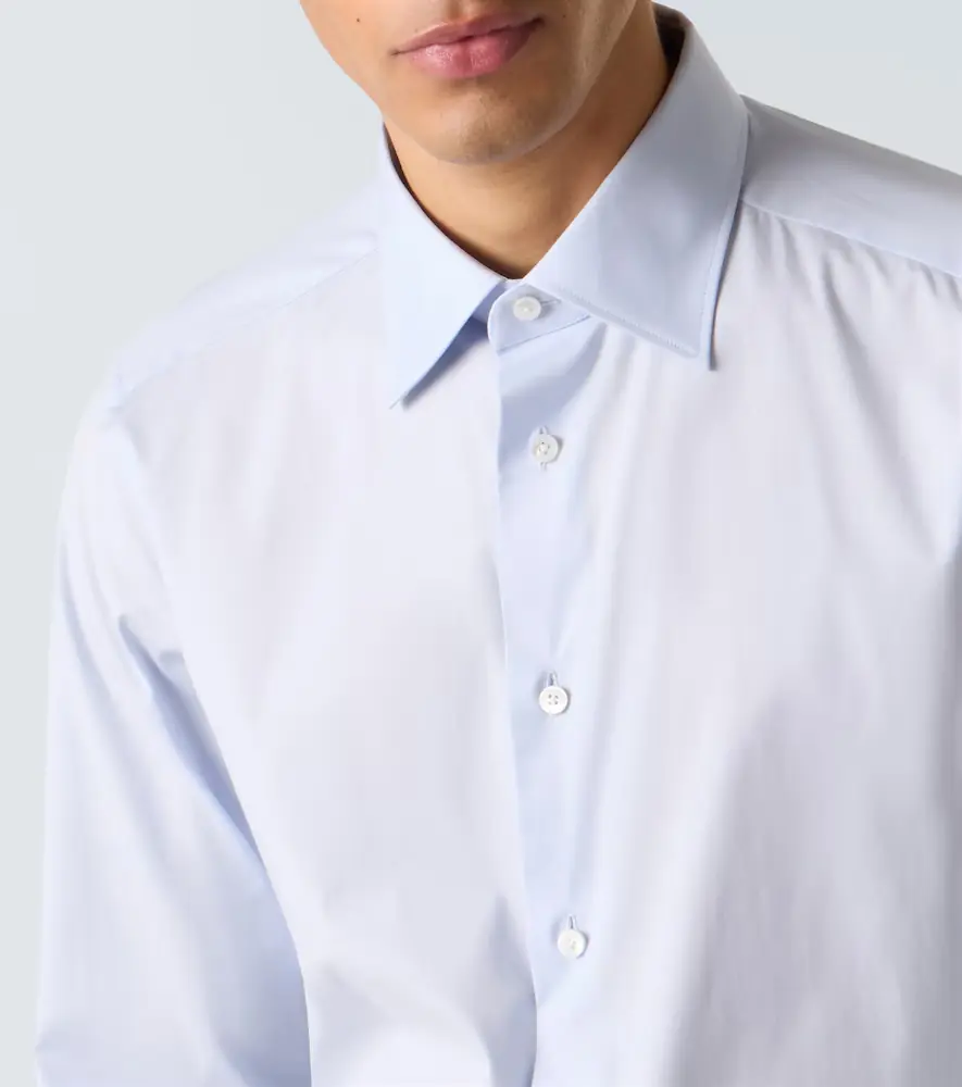 Zegna Cotton-blend shirt | Thumbnail 5 Zegna Cotton-blend shirt | Thumbnail 5