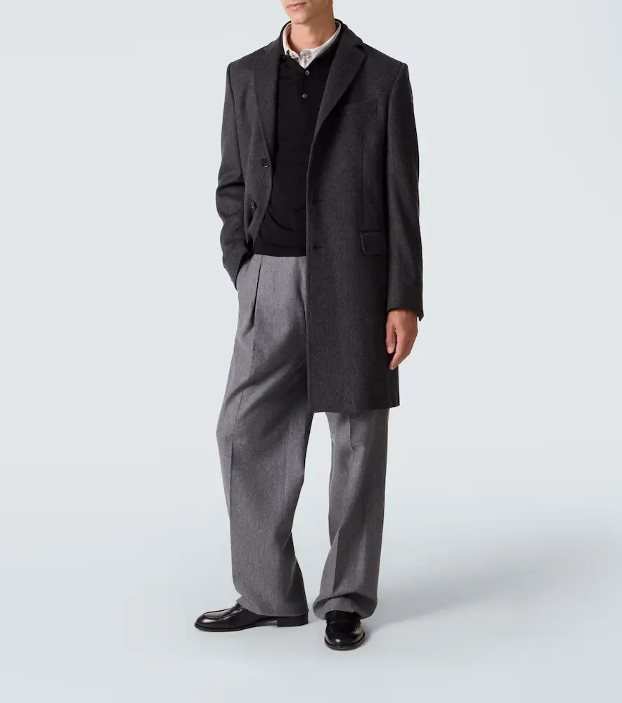 Zegna Wool and cashmere-blend coat | Thumbnail 5 Zegna Wool and cashmere-blend coat | Thumbnail 5