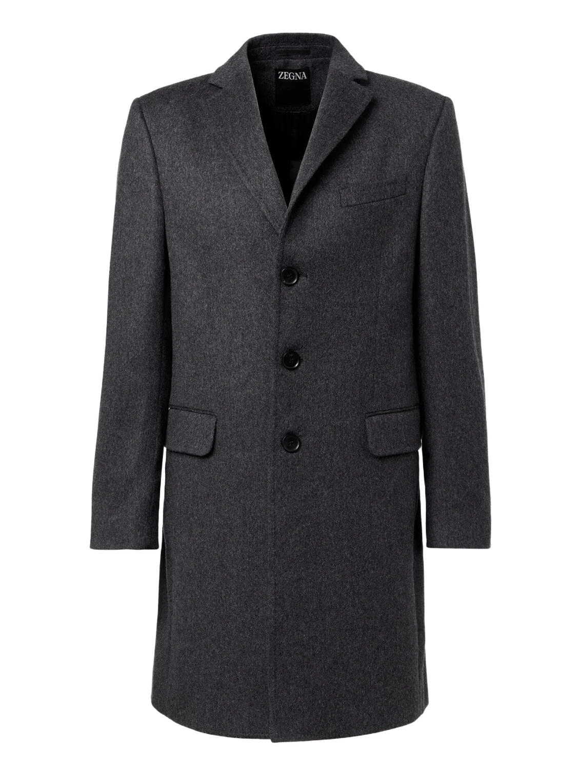 Zegna Wool and cashmere-blend coat