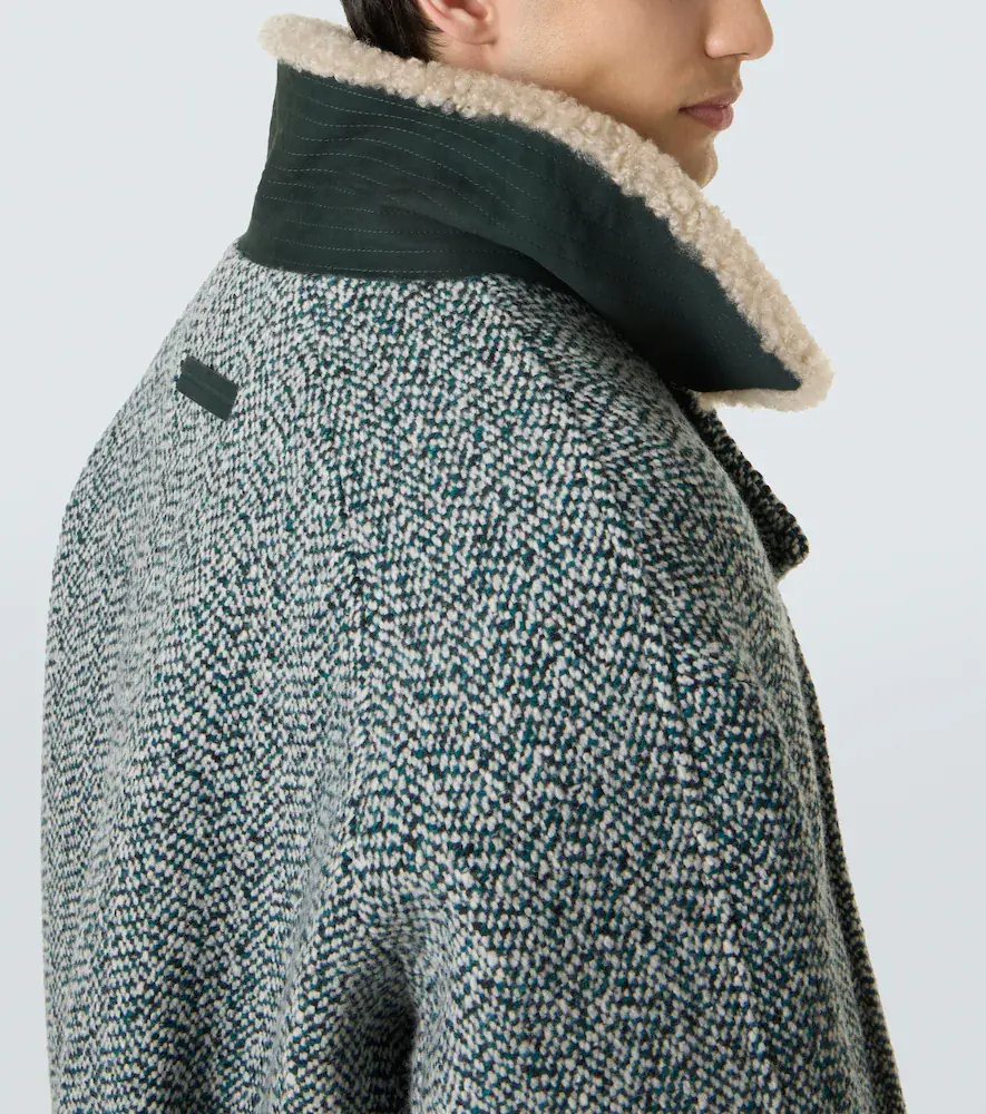 Zegna Herringbone wool and cashmere coat | Thumbnail 2 Zegna Herringbone wool and cashmere coat | Thumbnail 2