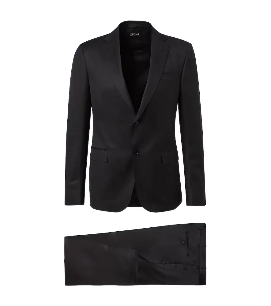 Wool and mohair suit Wool and mohair suit