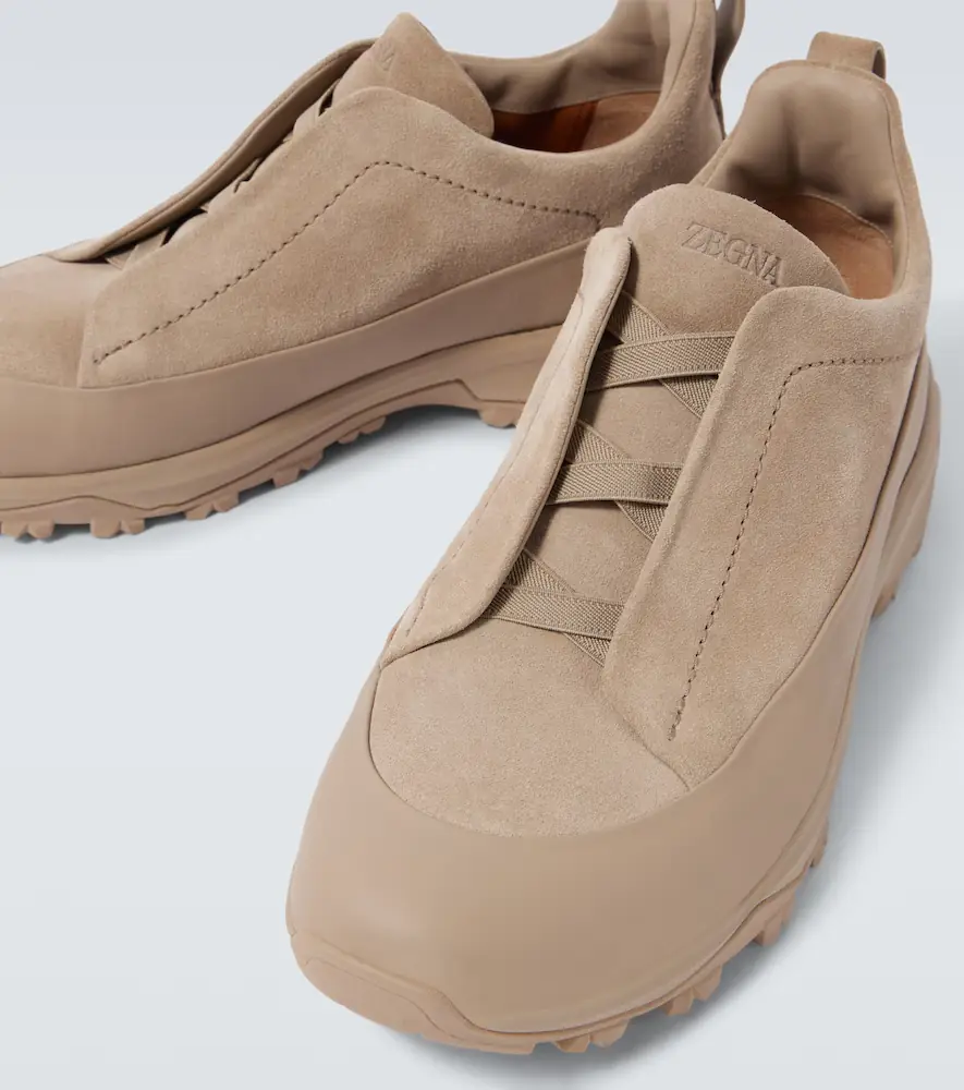 Zegna Monte Triple Stitch suede sneakers | Thumbnail 5 Zegna Monte Triple Stitch suede sneakers | Thumbnail 5