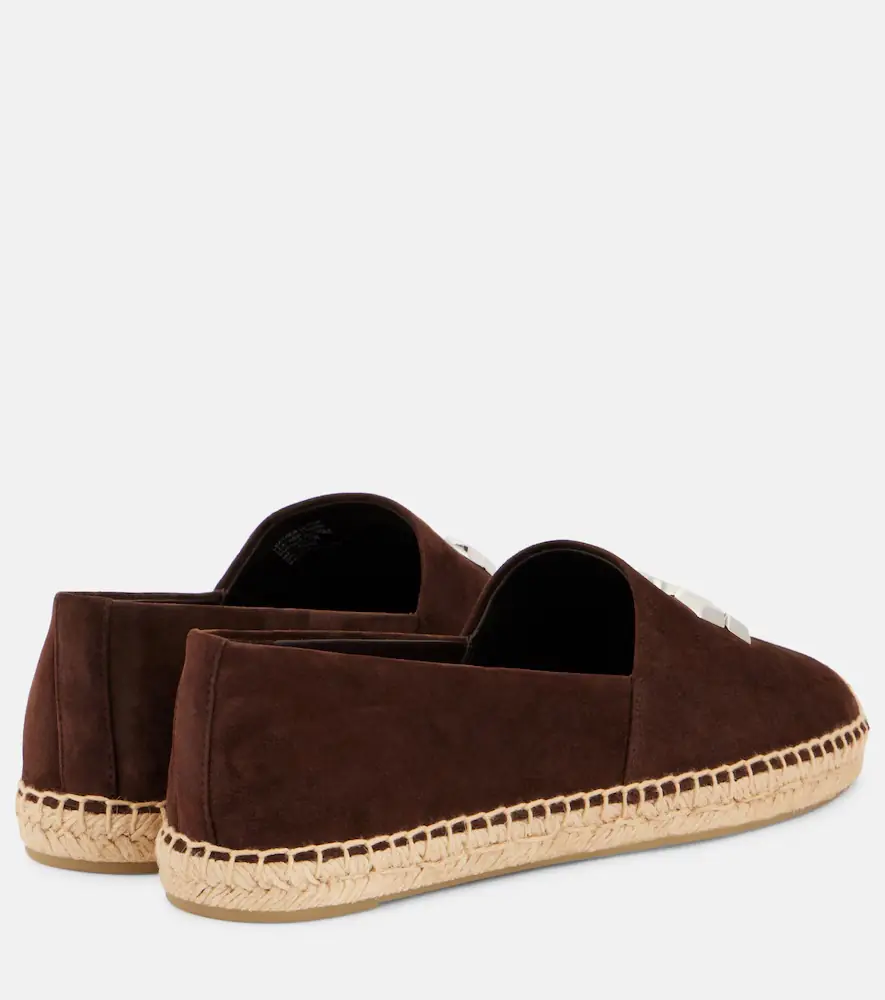 Tory Burch Double T suede espadrilles | Thumbnail 2