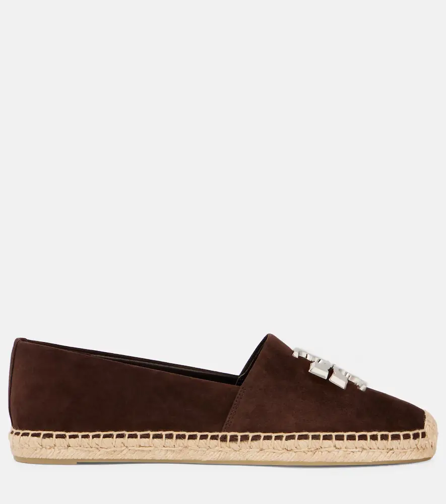 Tory Burch Double T suede espadrilles | Thumbnail 4