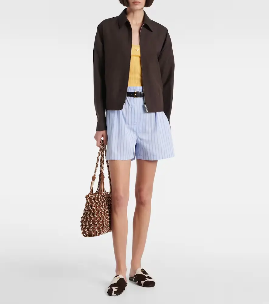 Prada Mohair and wool blouson | Thumbnail 5