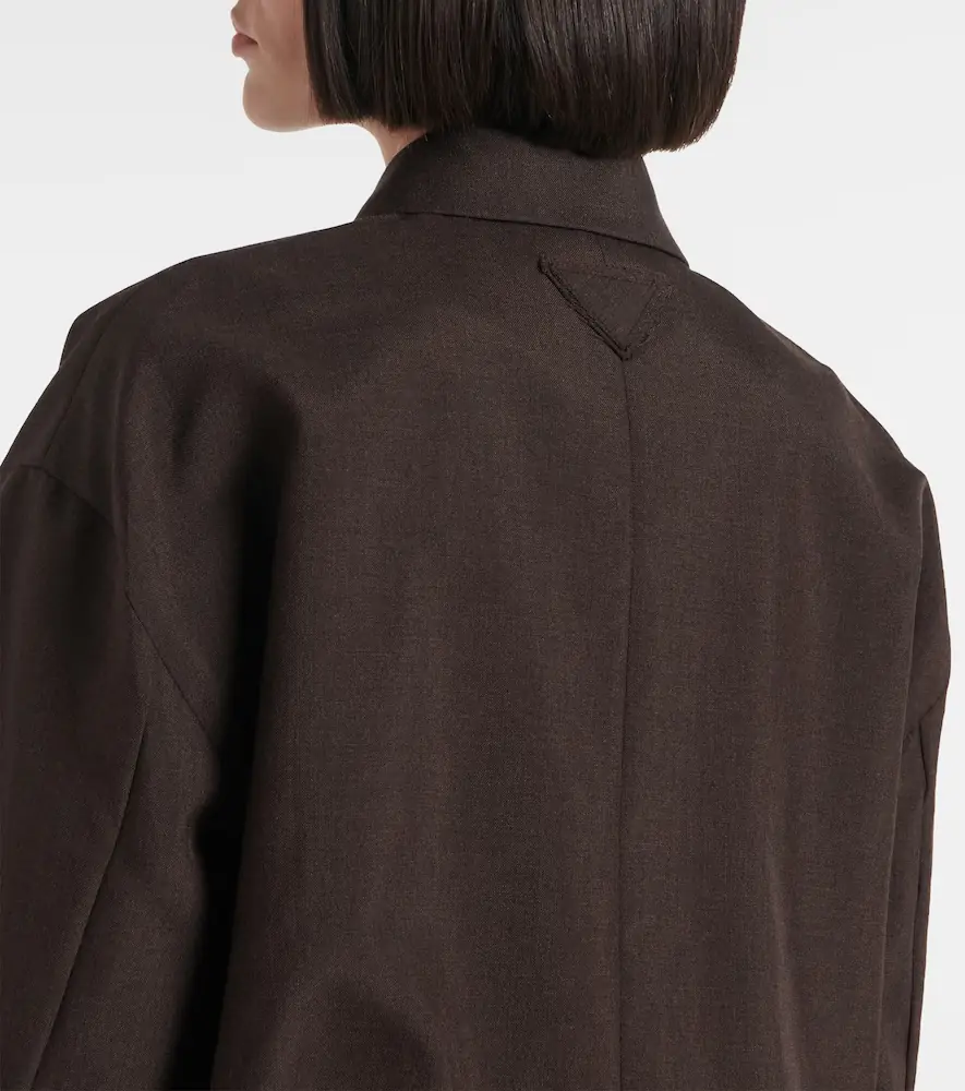 Prada Mohair and wool blouson | Thumbnail 6
