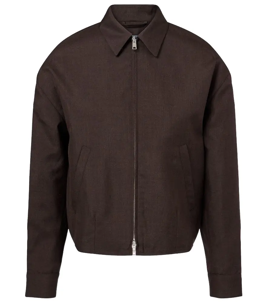 Prada Mohair and wool blouson | Image 1 Prada Mohair and wool blouson | Image 1