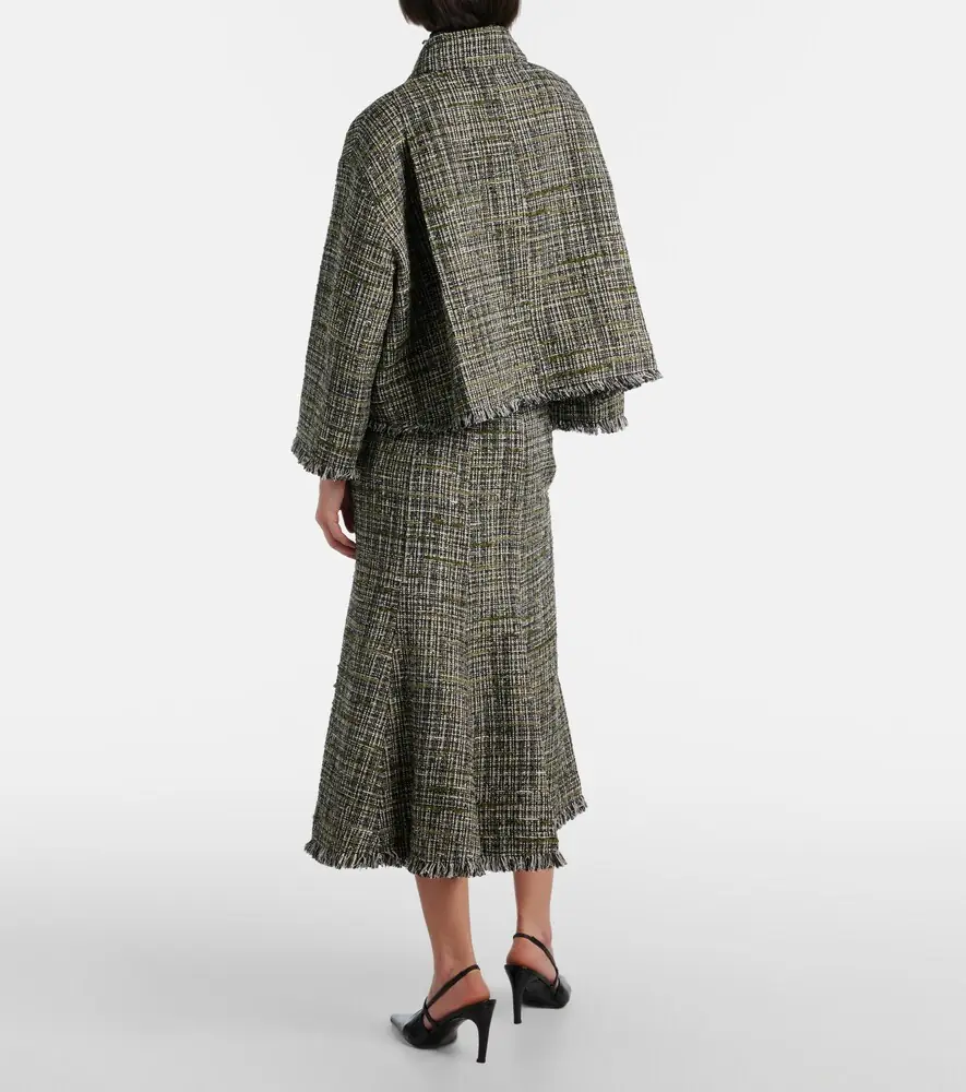 Erdem Floral-appliqué tweed jacket | Thumbnail 3 Erdem Floral-appliqué tweed jacket | Thumbnail 3