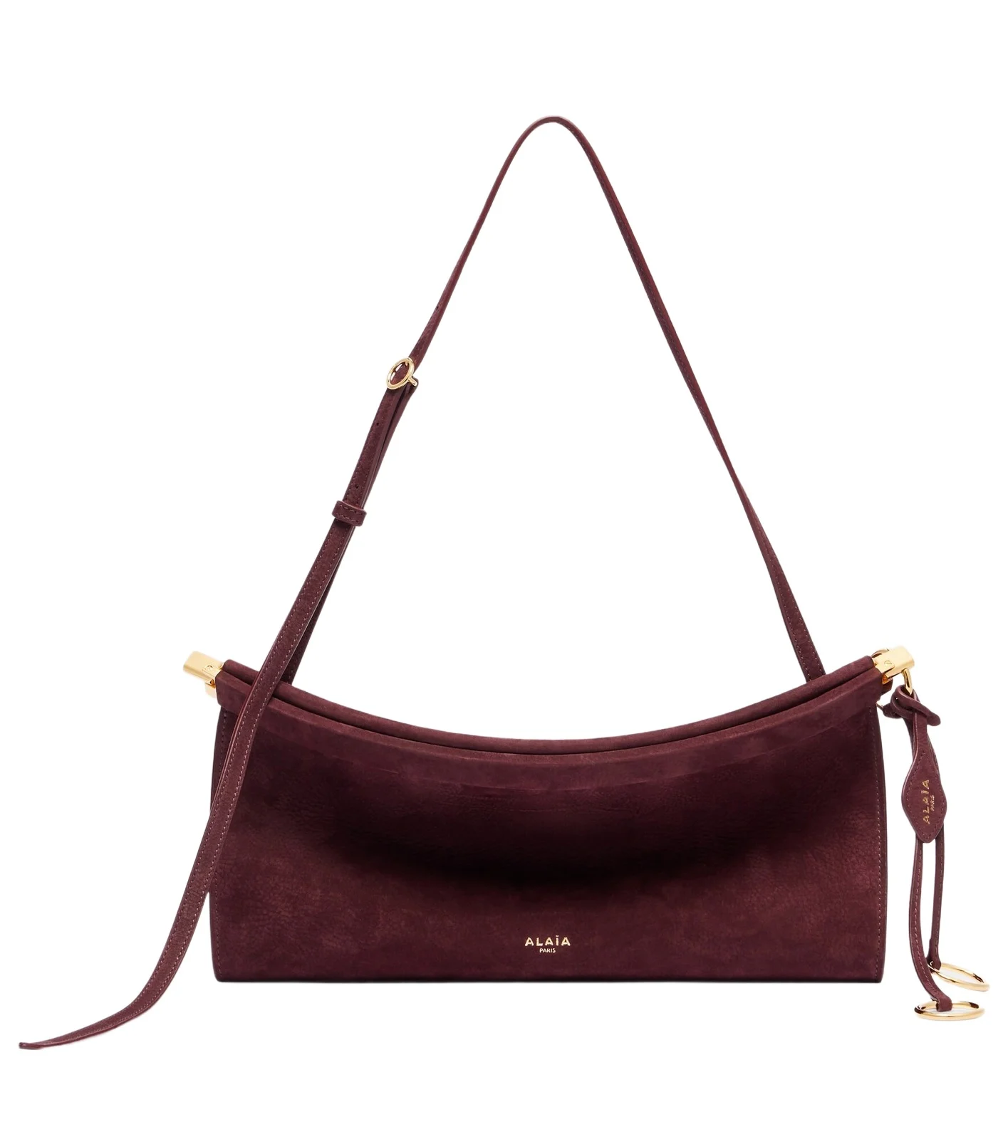 Le Click Medium suede shoulder bag Le Click Medium suede shoulder bag