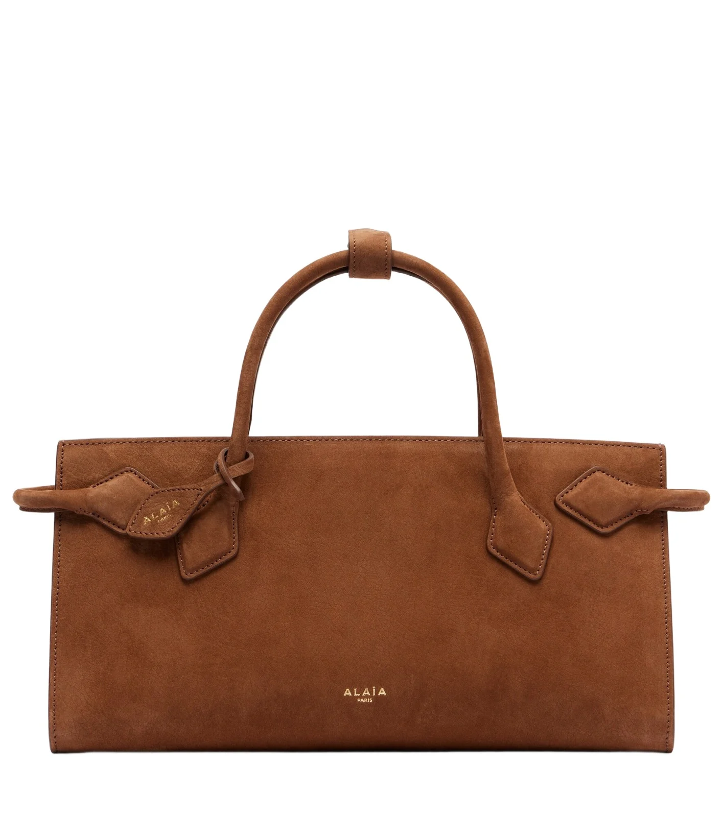 ALAÏA ALAÏA Le Teckel Small leather top-handle bag