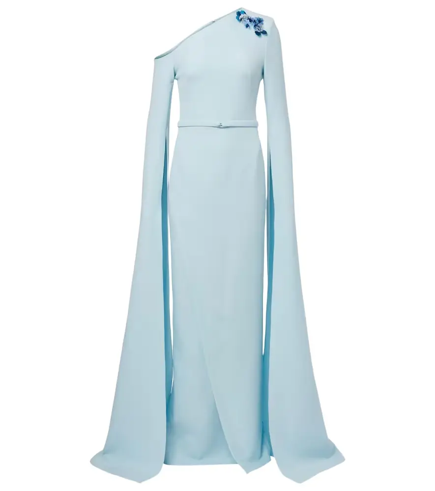Safiyaa Rinna embellished crêpe gown | Image 1 Safiyaa Rinna embellished crêpe gown | Image 1