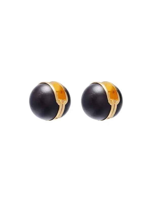 Alaïa Sphere wood earrings Alaïa Sphere wood earrings