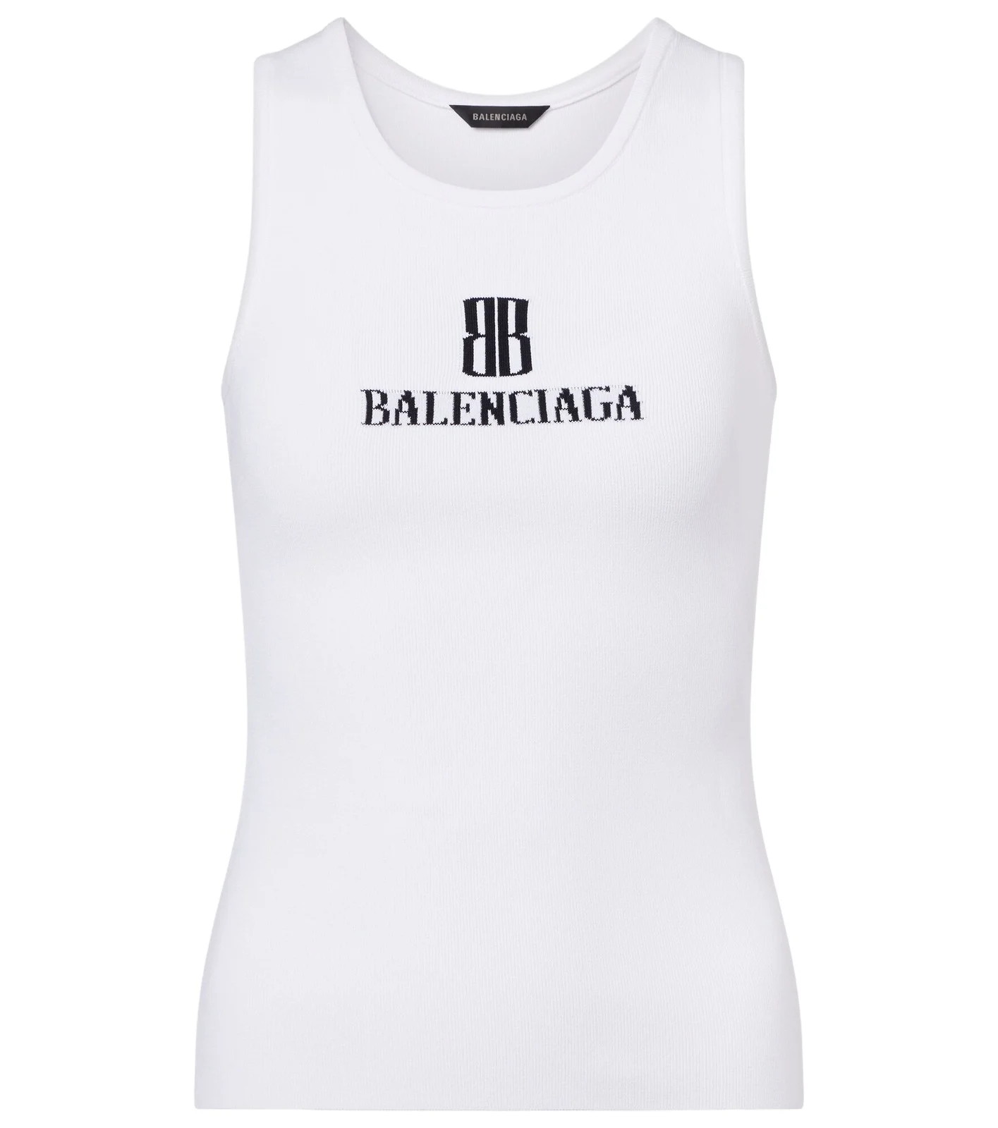 Balenciaga Nano BB knitted tank top