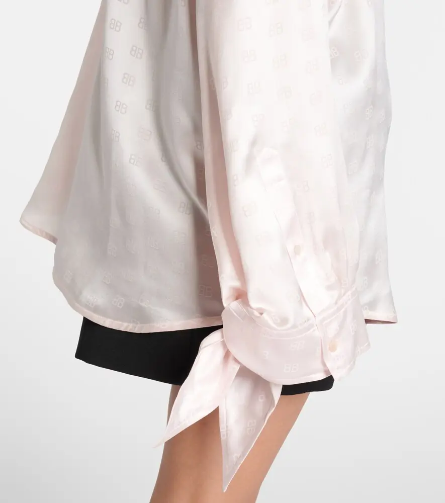 Balenciaga Silk satin shirt | Thumbnail 3