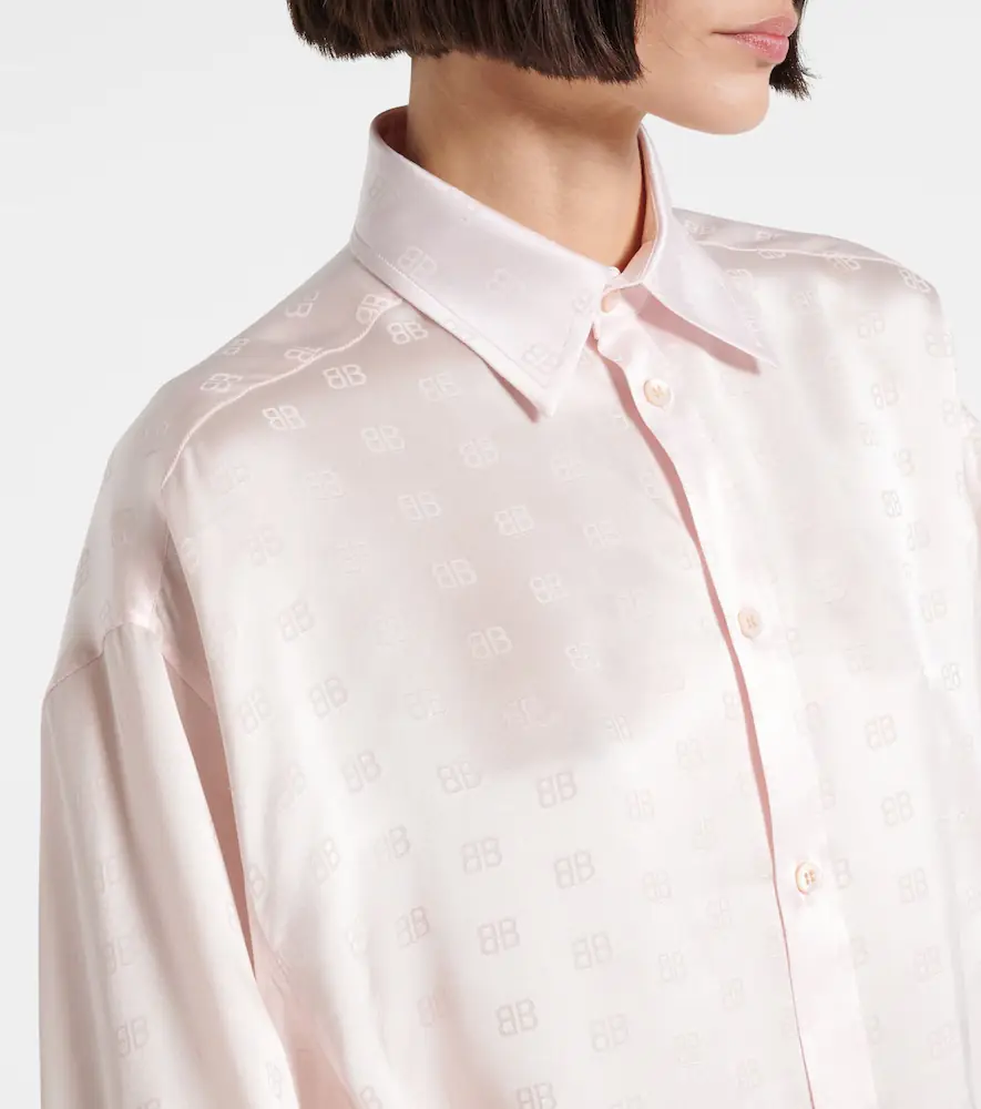 Balenciaga Silk satin shirt | Thumbnail 4
