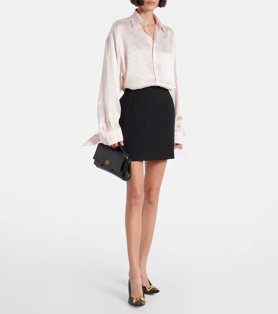Balenciaga Silk satin shirt | Thumbnail 5