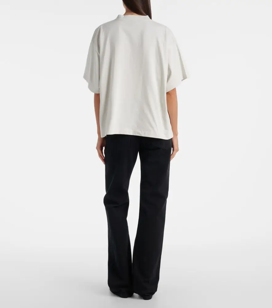 Balenciaga Logo cotton jersey T-shirt | Thumbnail 3 Balenciaga Logo cotton jersey T-shirt | Thumbnail 3