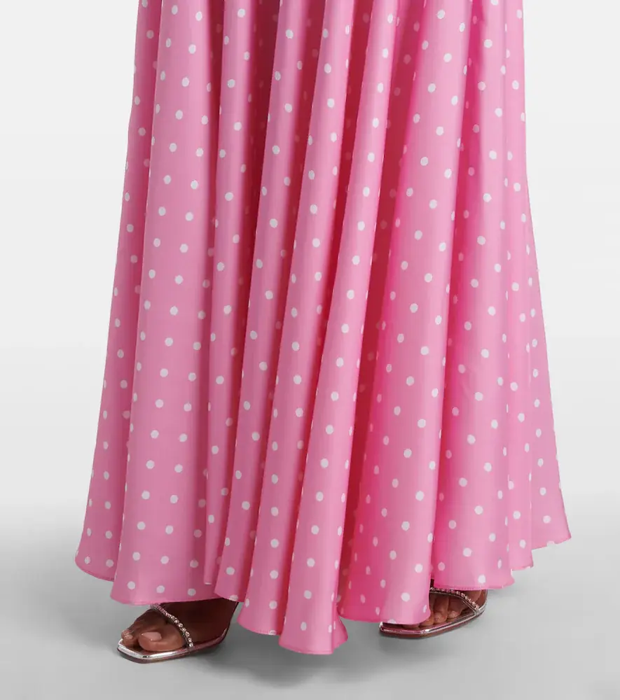 Rodarte Floral-appliqué silk twill gown | Thumbnail 5 Rodarte Floral-appliqué silk twill gown | Thumbnail 5