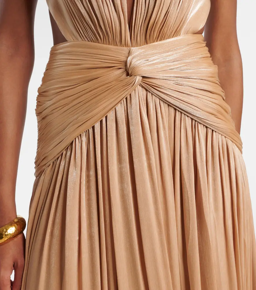 Costarellos Silla cutout gathered gown | Thumbnail 5 Costarellos Silla cutout gathered gown | Thumbnail 5