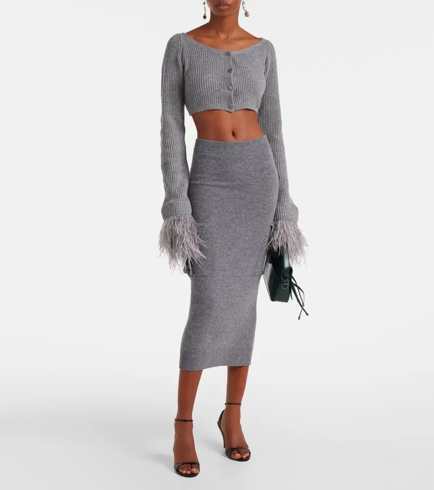 BLUMARINE Wool pencil skirt | Thumbnail 2 BLUMARINE Wool pencil skirt | Thumbnail 2