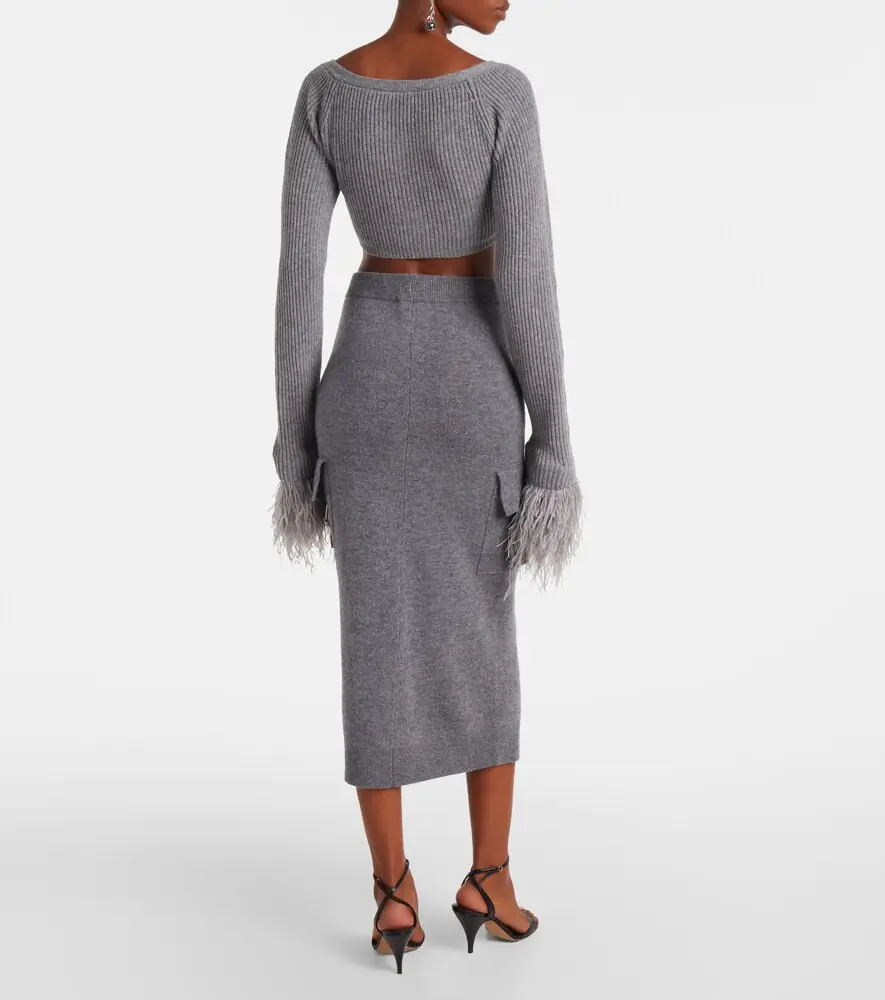 BLUMARINE Wool pencil skirt | Thumbnail 5 BLUMARINE Wool pencil skirt | Thumbnail 5