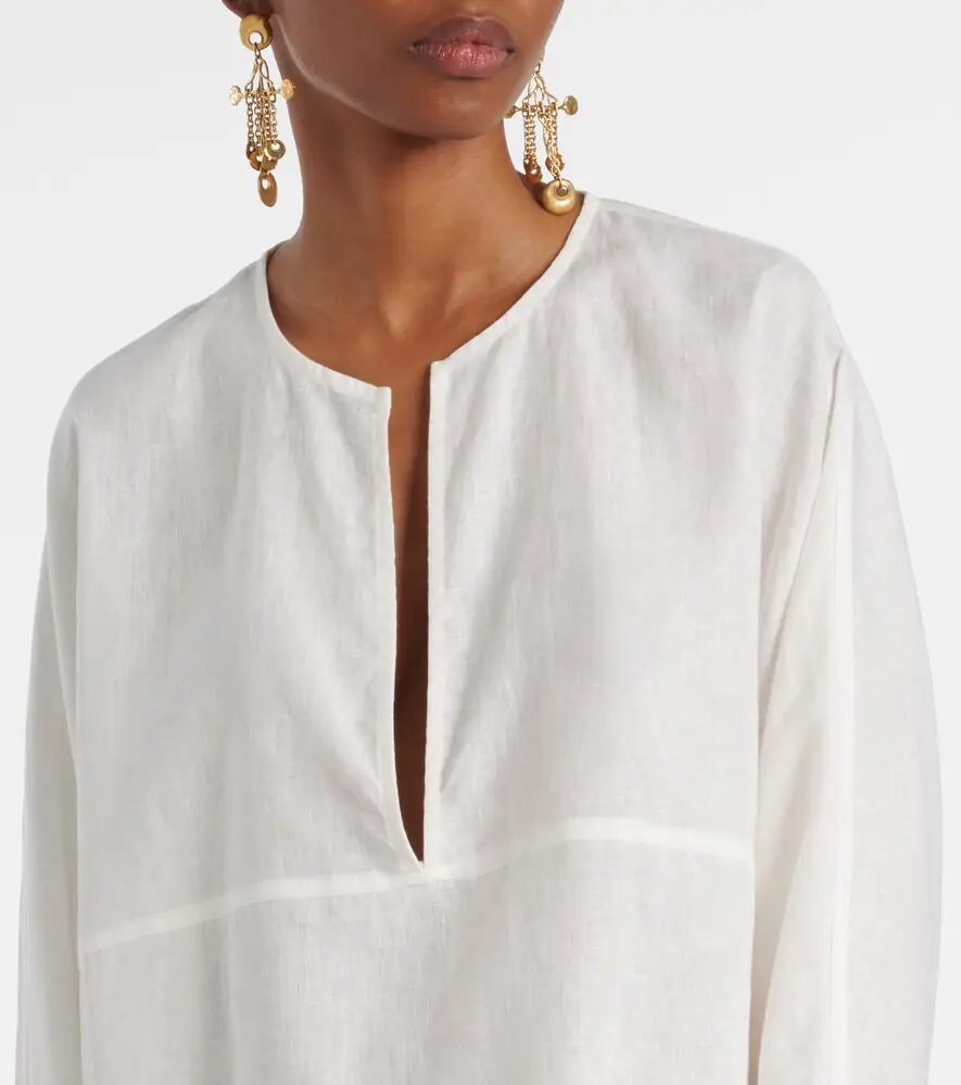 ASCENO Oversized linen top | Thumbnail 3 ASCENO Oversized linen top | Thumbnail 3