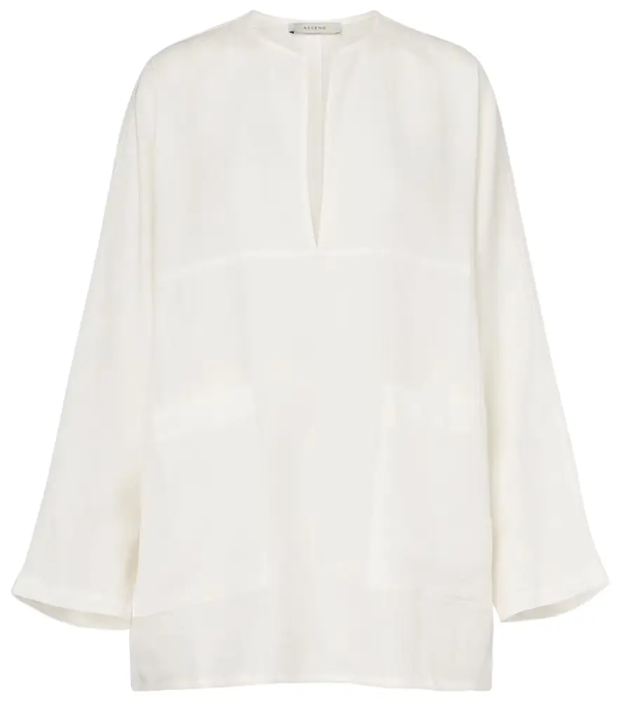 ASCENO Oversized linen top | Image 1 ASCENO Oversized linen top | Image 1