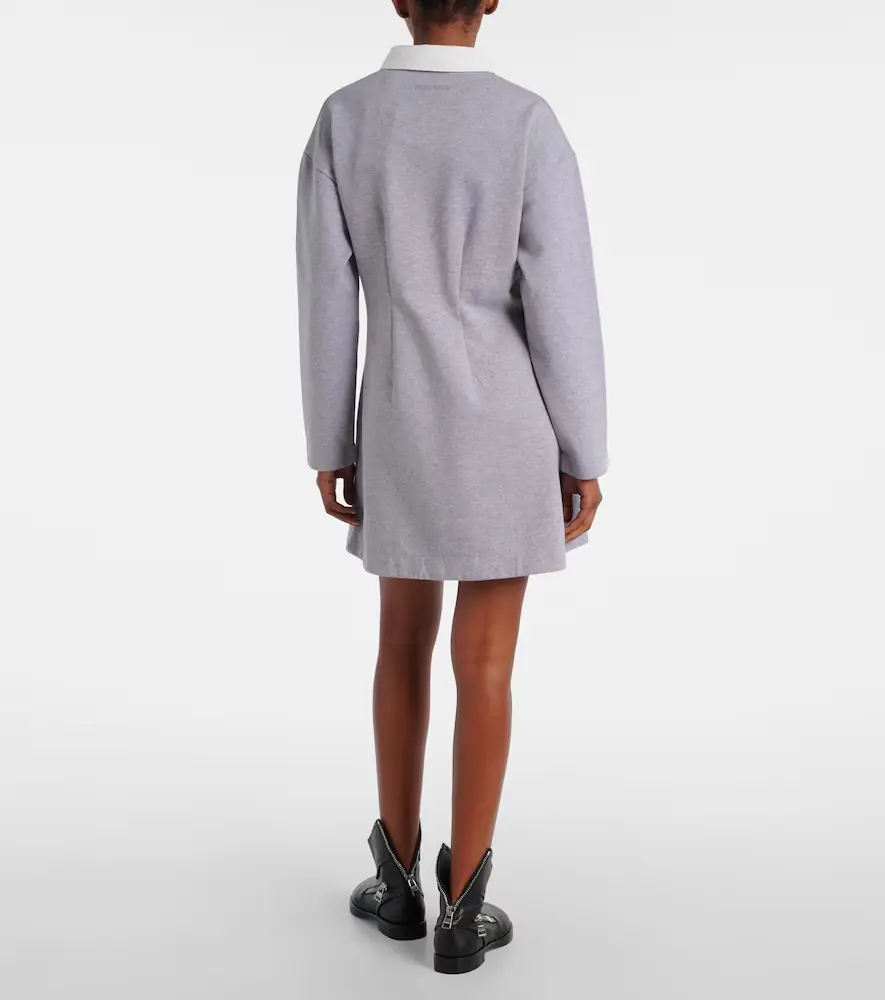 JW Anderson Cotton-blend jersey polo dress | Thumbnail 5 JW Anderson Cotton-blend jersey polo dress | Thumbnail 5