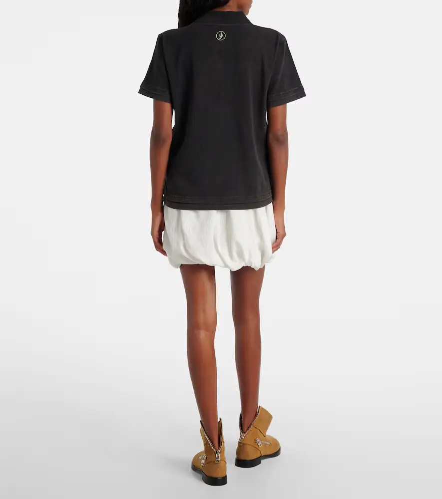 JW Anderson Cotton piqué polo shirt | Thumbnail 3