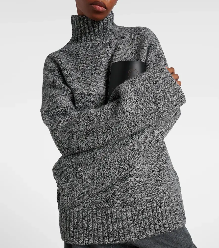JW Anderson Wool and alpaca-blend turtleneck sweater | Thumbnail 3 JW Anderson Wool and alpaca-blend turtleneck sweater | Thumbnail 3