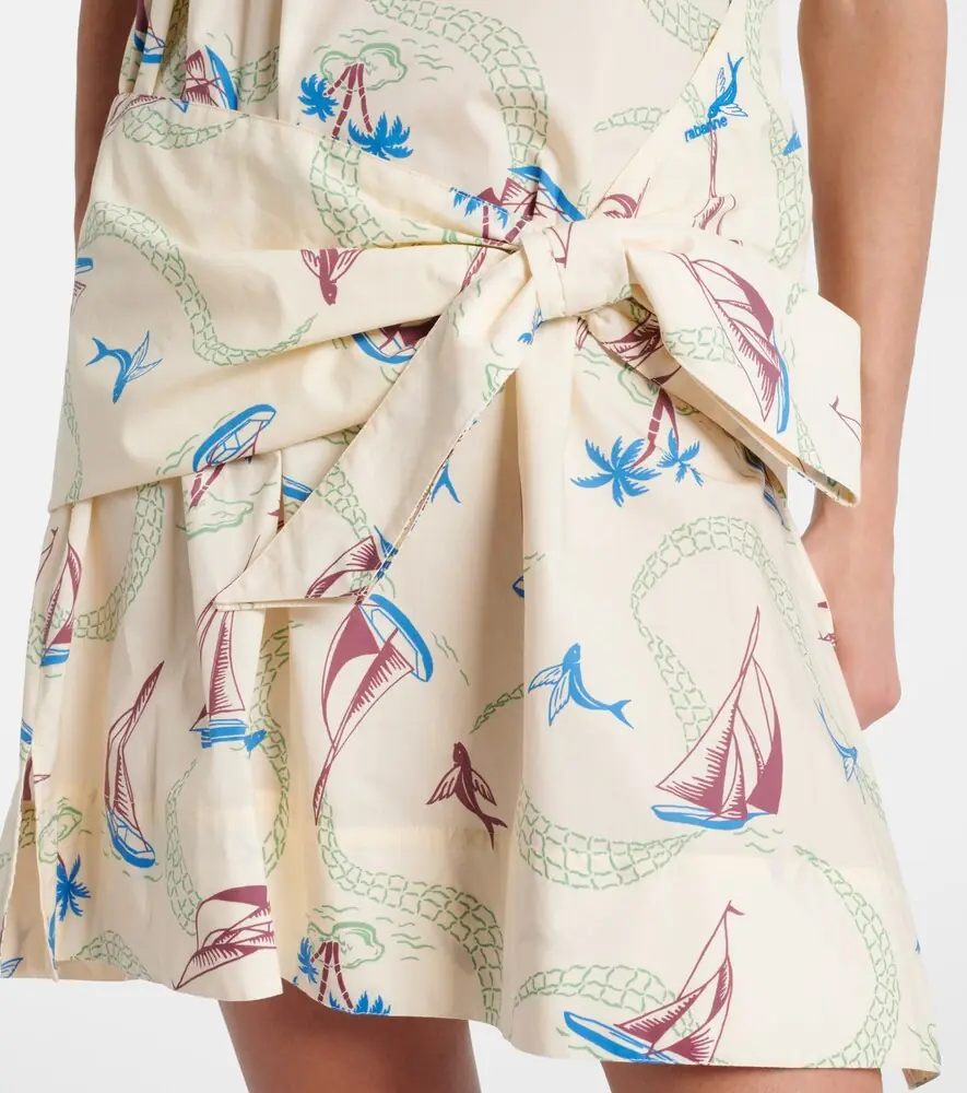 Rabanne Printed cotton minidress | Thumbnail 3 Rabanne Printed cotton minidress | Thumbnail 3