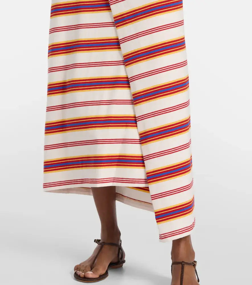 Rabanne Striped cotton-blend jersey maxi dress | Thumbnail 3 Rabanne Striped cotton-blend jersey maxi dress | Thumbnail 3