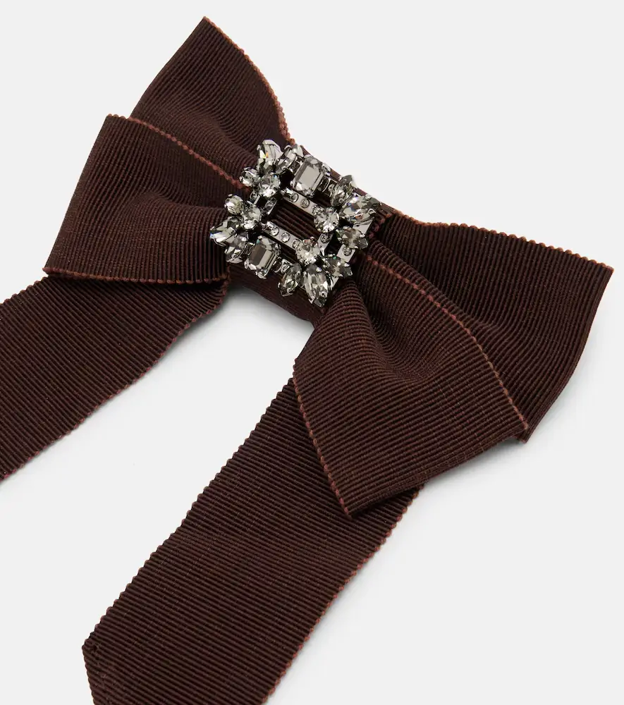 Roger Vivier Broche Vivier embellished hair clip | Thumbnail 3