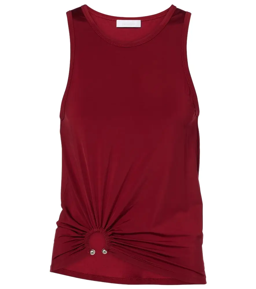 Rabanne Jersey tank top