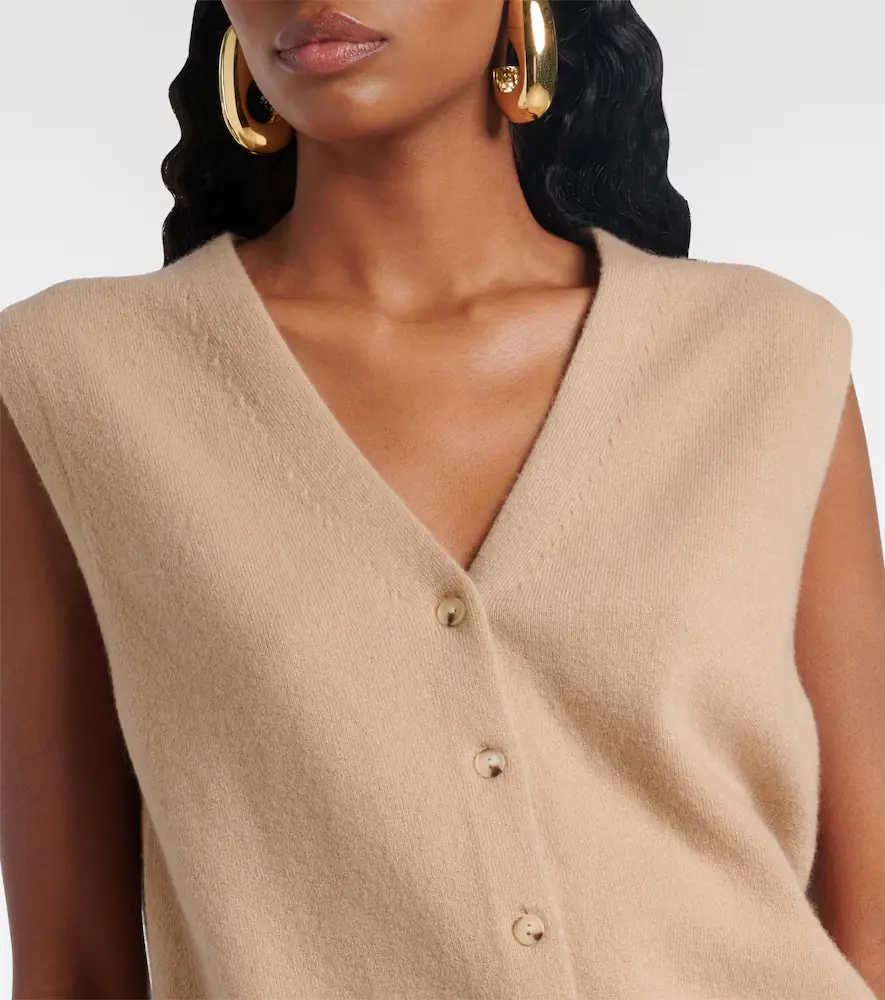 Vince Wool and cashmere-blend vest | Thumbnail 2