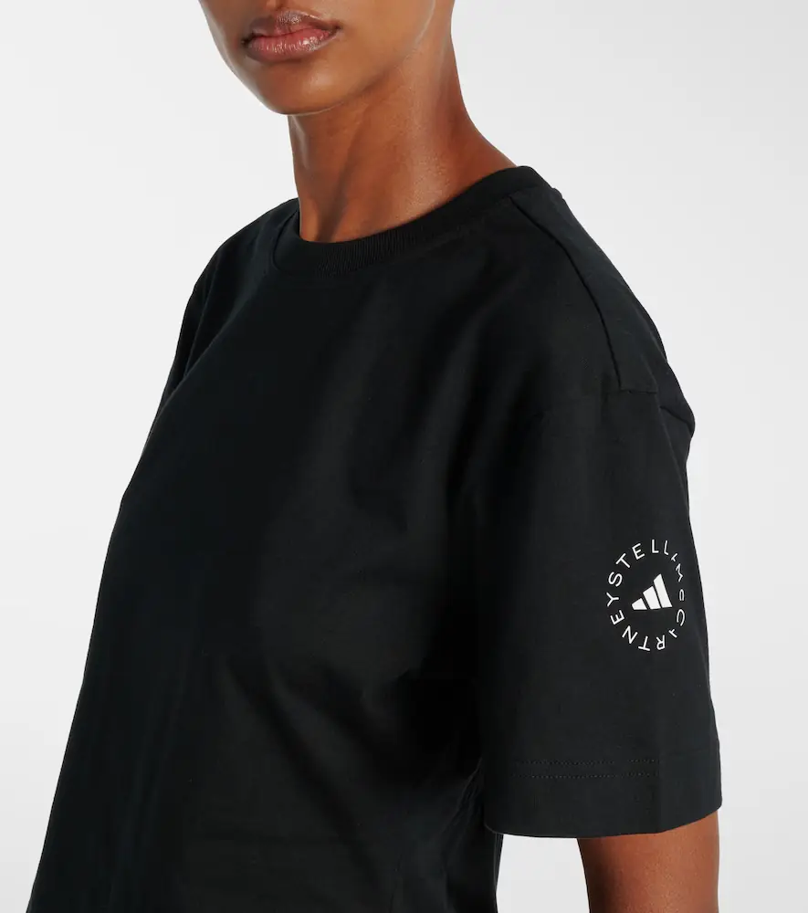 Adidas by Stella McCartney Gathered cotton T-shirt | Thumbnail 6 Adidas by Stella McCartney Gathered cotton T-shirt | Thumbnail 6