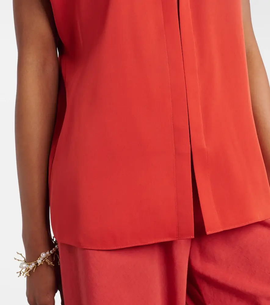 Vince Silk-blend blouse | Thumbnail 2