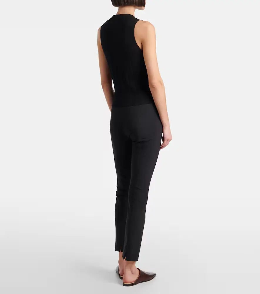 Vince Ribbed-knit cotton top | Thumbnail 4 Vince Ribbed-knit cotton top | Thumbnail 4