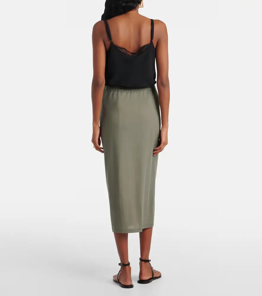 Vince Cotton midi skirt | Thumbnail 2
