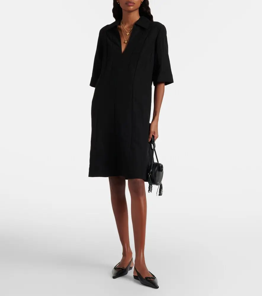 Vince A-line midi dress | Thumbnail 4 Vince A-line midi dress | Thumbnail 4
