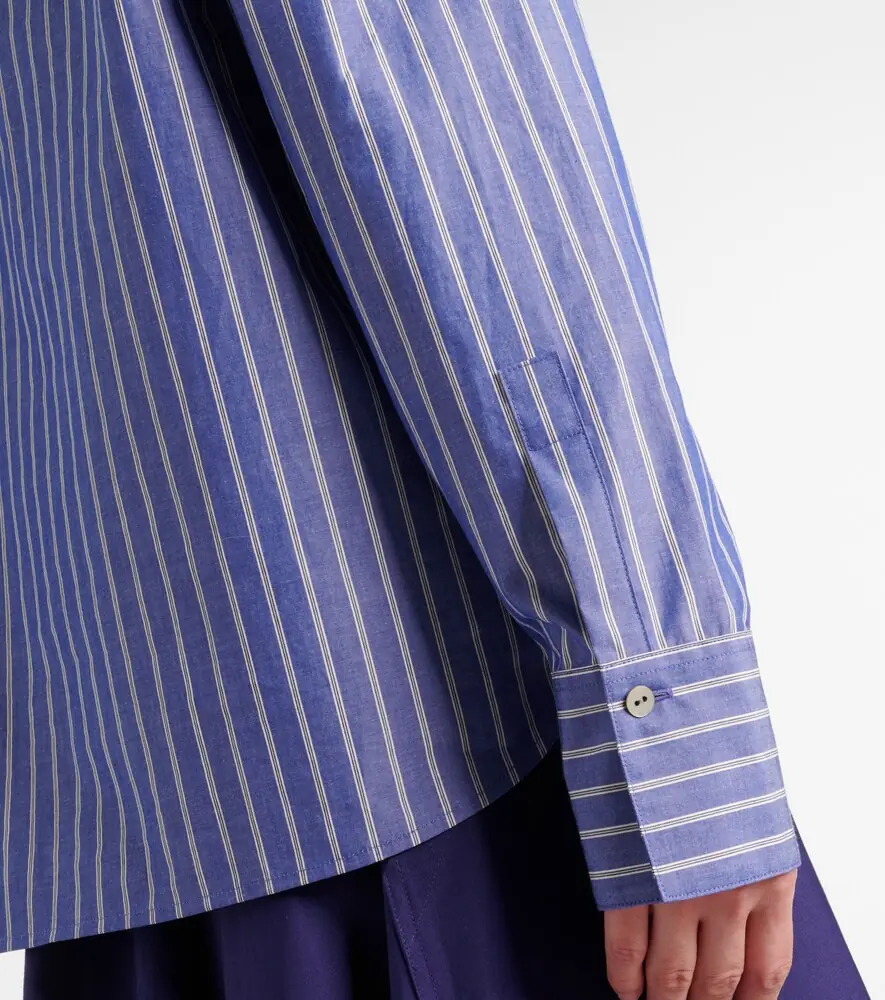 Vince Striped cotton polo shirt | Thumbnail 5 Vince Striped cotton polo shirt | Thumbnail 5