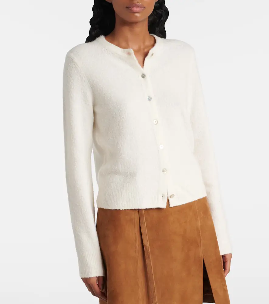 Vince Silk and cashmere-blend cardigan | Thumbnail 6 Vince Silk and cashmere-blend cardigan | Thumbnail 6