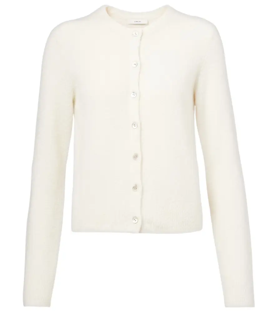 Vince Silk and cashmere-blend cardigan