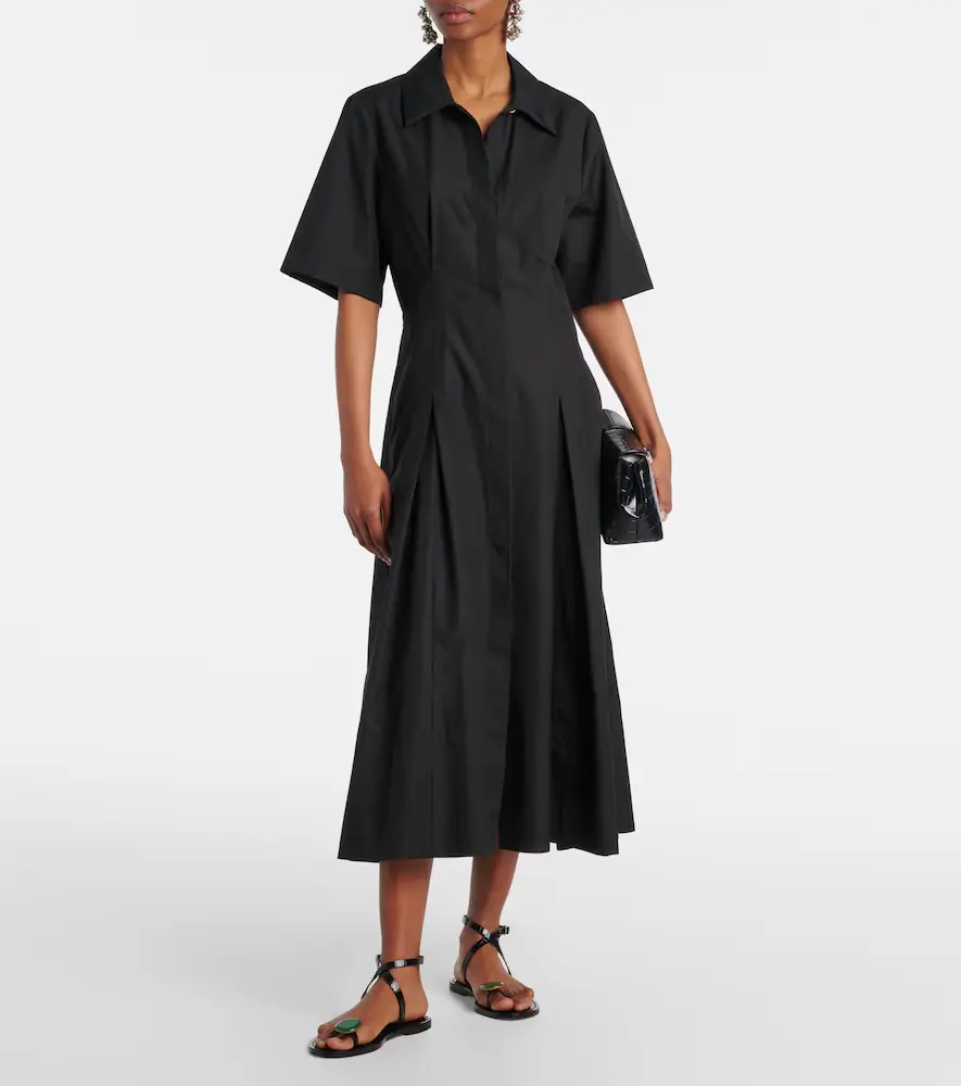 Vince Cotton midi dress | Thumbnail 4