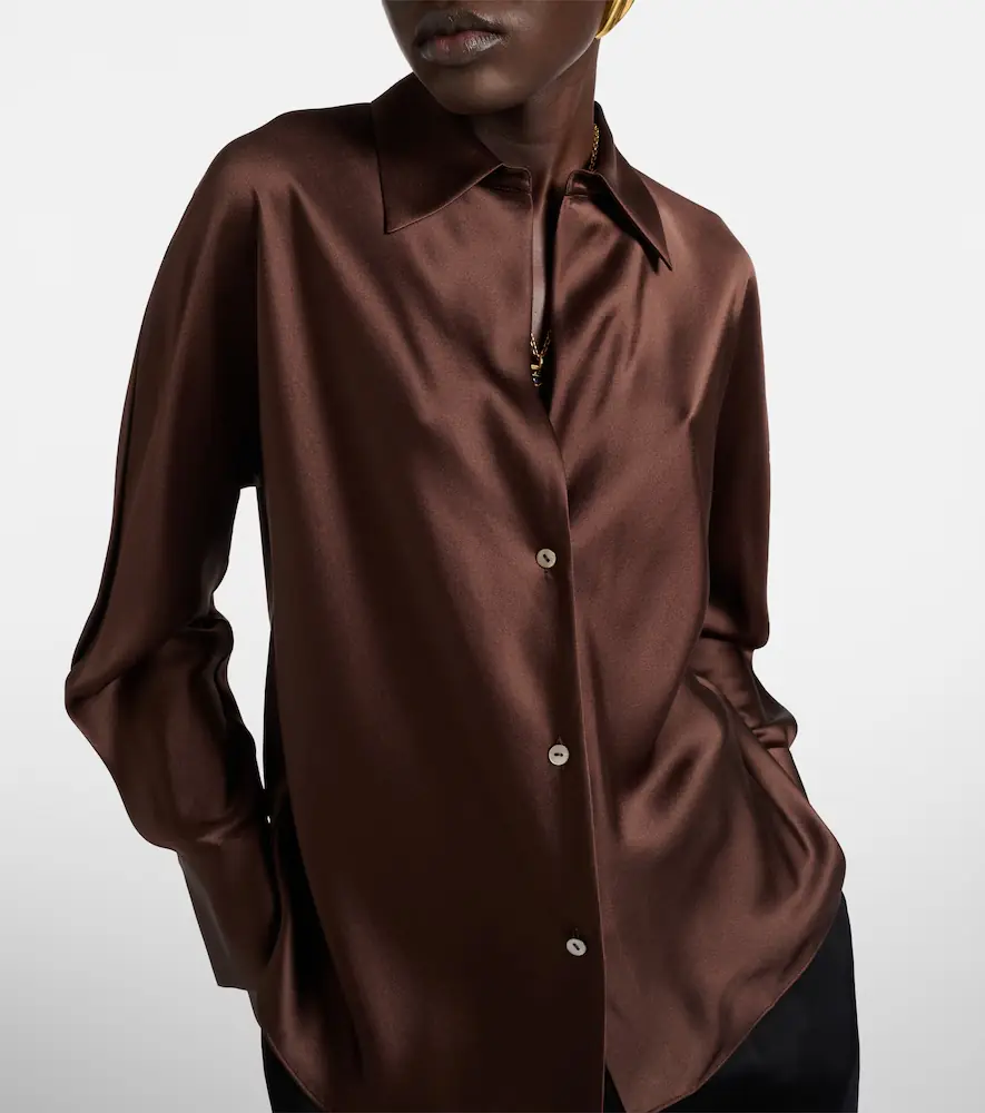 Vince Silk shirt | Thumbnail 4