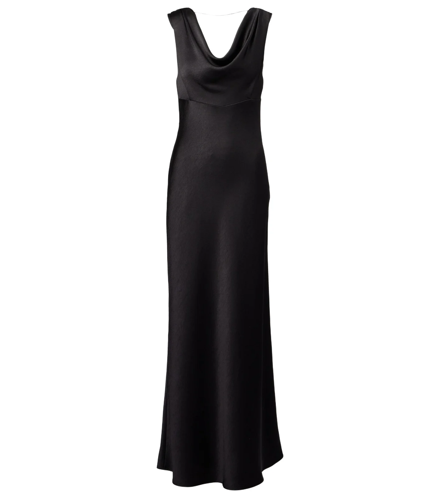 Draped maxi dress
