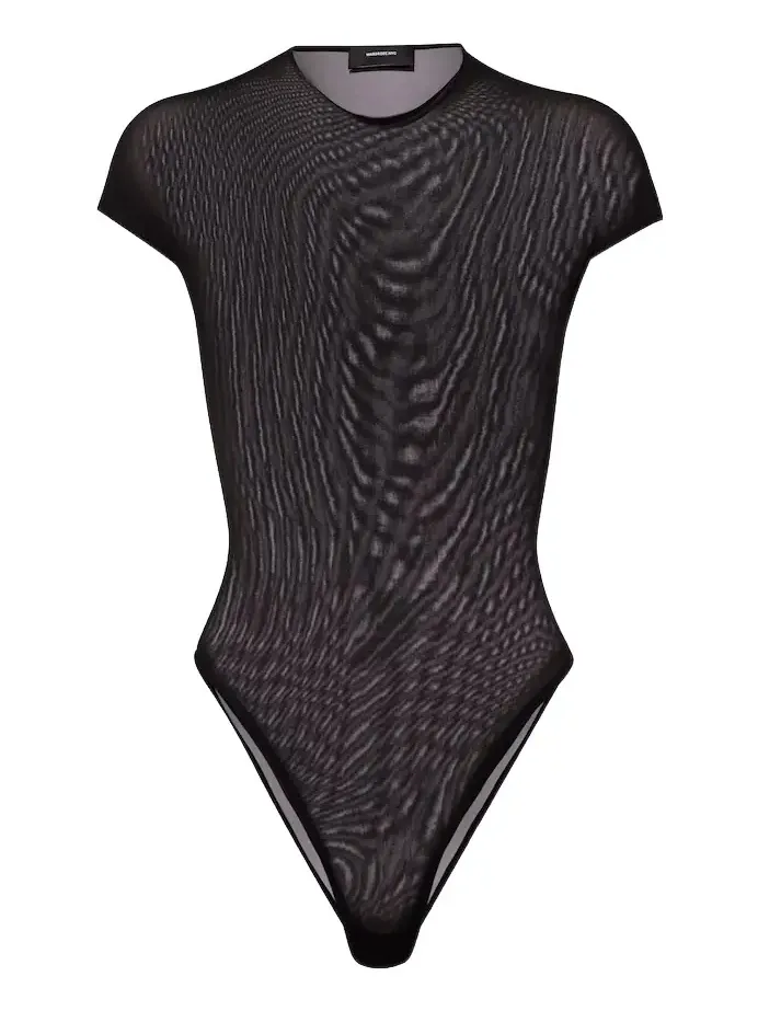 Wardrobe. NYC Sheer technical bodysuit Wardrobe. NYC Sheer technical bodysuit